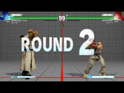 SFV~ Ryu (MCZ Daigo Umehara) vs. M.Bison (denkiyasan_1212) HD 2