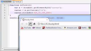 HTML5 Tutorial - 36 - Drawing Shapes on the Canvas