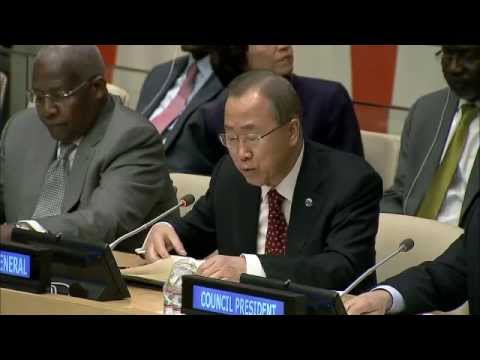 Ban Ki-moon, Ebola: A threat to sustainable development – ECOSOC (5 Dec 2014)