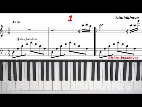 Просто Красивая музыка из прошлого видео на Пианино  Beautiful Relaxing Piano Melody Sheets ноты