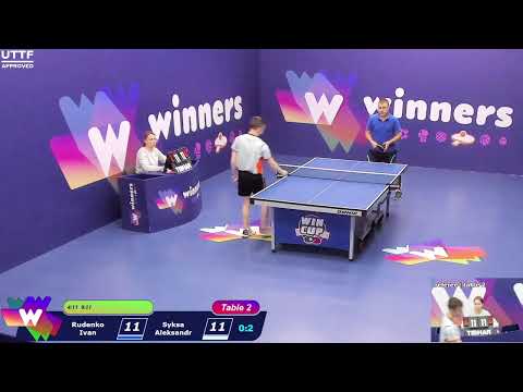 WINners CUP table 2  05.11 Rudenko Ivan - Syksa Aleksandr 15:15