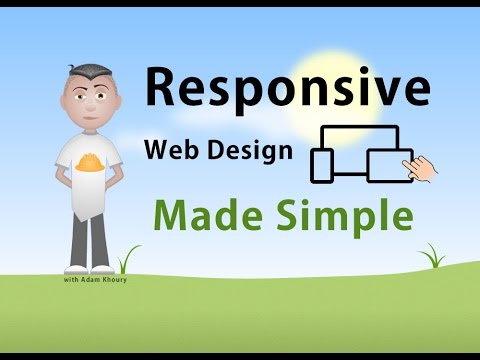 Responsive Web Design Made Simple CSS media Rule Tutorial