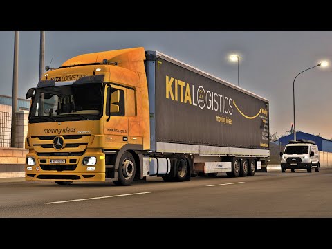 ETS2 1.39 - ProMods 2.51 - Mercedes-Benz Actros MP3 1844 - Trip: Maribor - Budapest