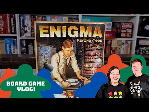 Board Game Vlog! (Enigma: Beyond Code)