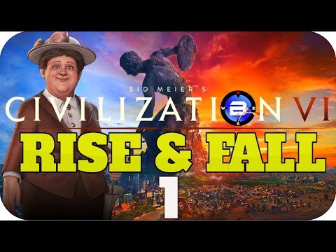 GOVERNOR ODDITIES!! ▶Civilization 6 RISE & FALL: WILHELMINA of NETHERLANDS◀ EP1 Civ VI Rise and Fall