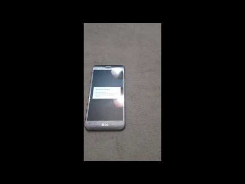 LG X Cam K580 hard reset