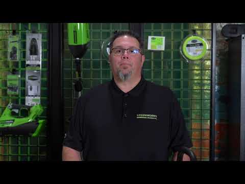2021 GREENWORKS 16" Brushless string Trimmer in Lancaster, South Carolina - Video 1