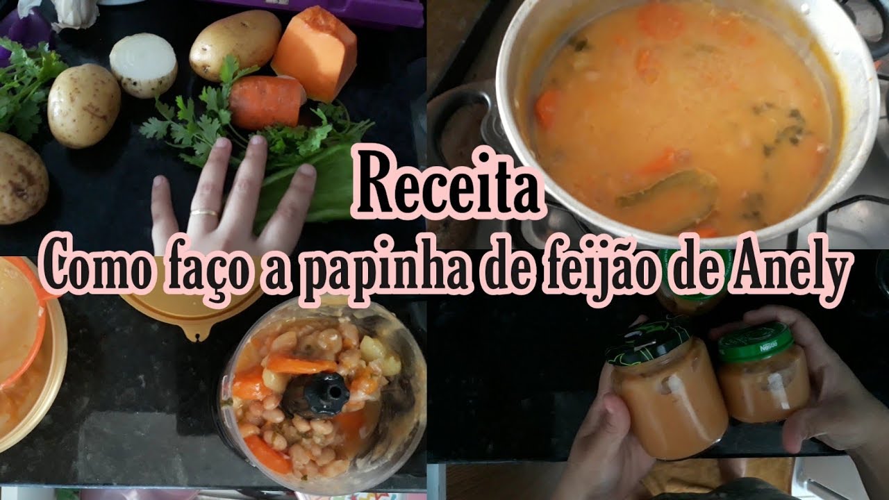 Papinha de Feijão para Bebê/Introdução Alimentar