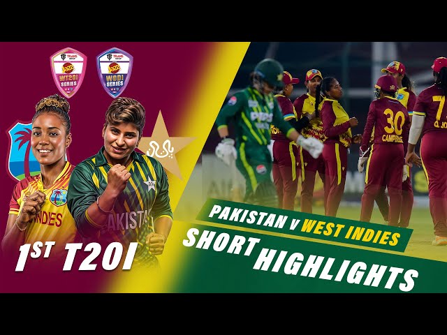 Short Highlights | Pakistan Women vs West Indies Women | 1st T20I 2024 | PCB | M2F2U