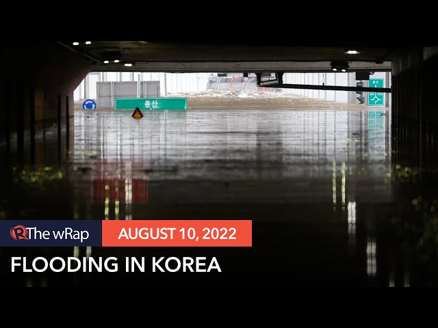 Torrential rain lessens in South Korean capital amid heavy flood damage