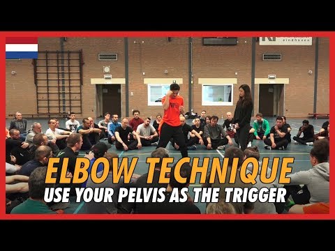 Elbow Technique (Use your pelvis as the trigger) - DK Yoo