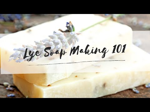 Lye soap making 101
