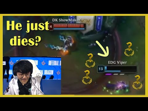 Showmaker finishes off Viper though his Presence alone