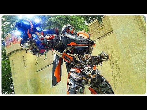 Transformers 5 The Last Knight (HD) All HOT ROD  "Stop The Time " scenes