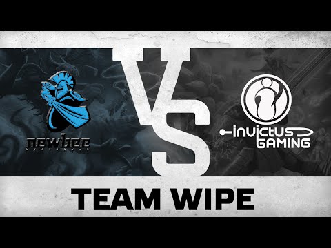 Team wipe by Newbee vs Invictus Gaming @The Summit 4
