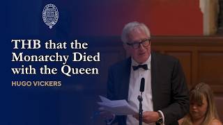 THB that the Monarchy Died with the Queen - Hugo Vickers - Opp