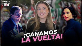 ¡GANAMOS LA VUELTA! El pueblo da una lección por Gaza ante la actitud de Ayuso y Almeida