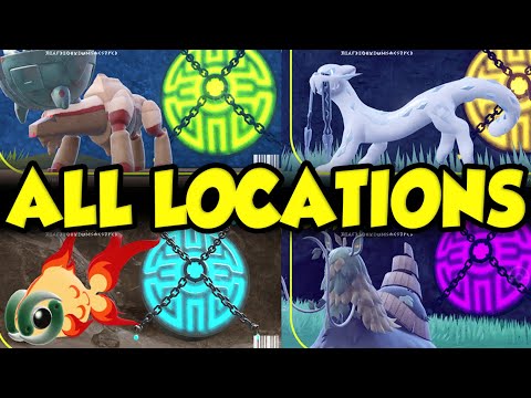 ALL LEGENDARY POKEMON LOCATIONS - Best Pokemon Scarlet and Violet Legendary Pokemon Guide!