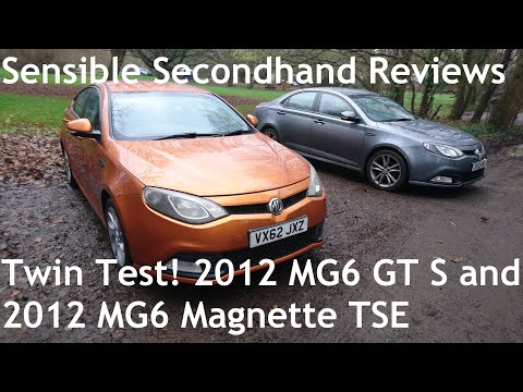 Sensible Secondhand Reviews: Twin Test! 2012 MG6 1.8 Turbo GT S and 2012 MG6 1.8 Turbo Magnette TSE