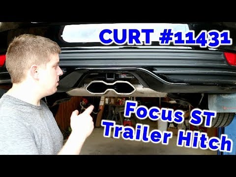 Ford Focus ST Trailer Hitch Install :: CURT 11431