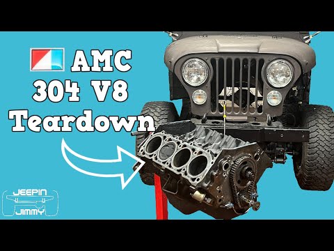 AMC 304 Teardown | '77 Jeep CJ7
