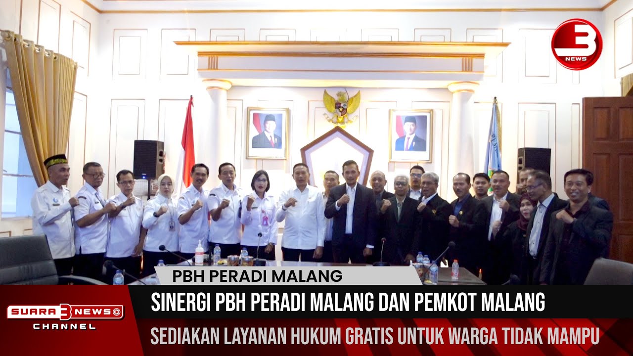 Sinergi PBH PERADI Malang dan Pemkot Malang Sediakan Layanan Hukum Gratis untuk Warga Tidak Mampu