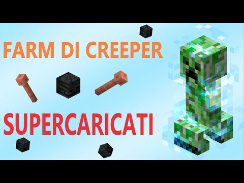 [1.21+] Farm di CREEPER SUPERCARICATI - Teste di WITHER al 100% di chance!