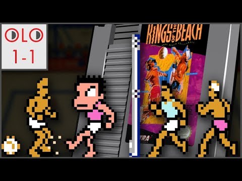 Kings of the Beach - NES - Only Level One
