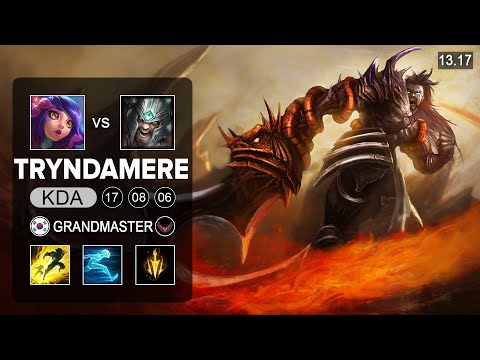 Tryndamere vs Neeko Mid - KR Grandmaster - Patch 13.17 Season 13