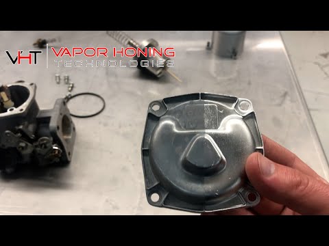 Wet Blasting Carburetor Top Cover - Vapor Honing Technologies