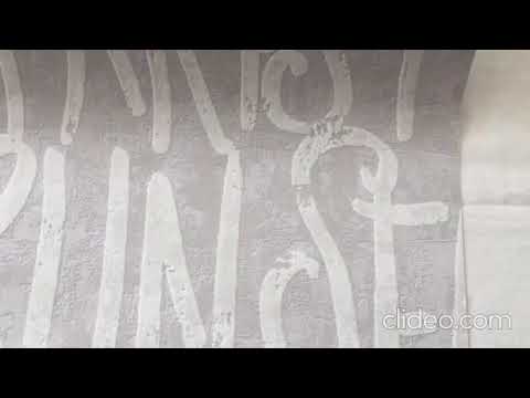 Серые обои под бетон с надписями граффити 959061 стиль лофт и урбан - фото 3 - id-p686509386