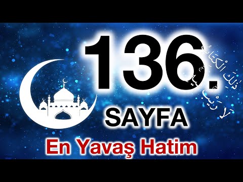 Kuran 136. sayfa / Enam Suresi 10. sayfa / yavaş okuyuş 7. cüz 136. sayfa / ok takipli 136. sayfa