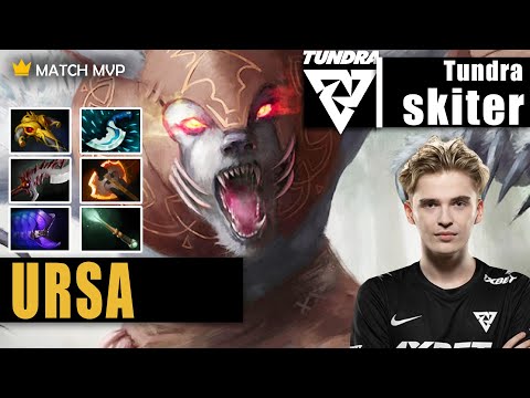 Ursa Safelane | Tundra.skiter | TI 11 CHAMPION 7.32D URSA HARD CARRY 19-1 | 7.32d Gameplay Highlight