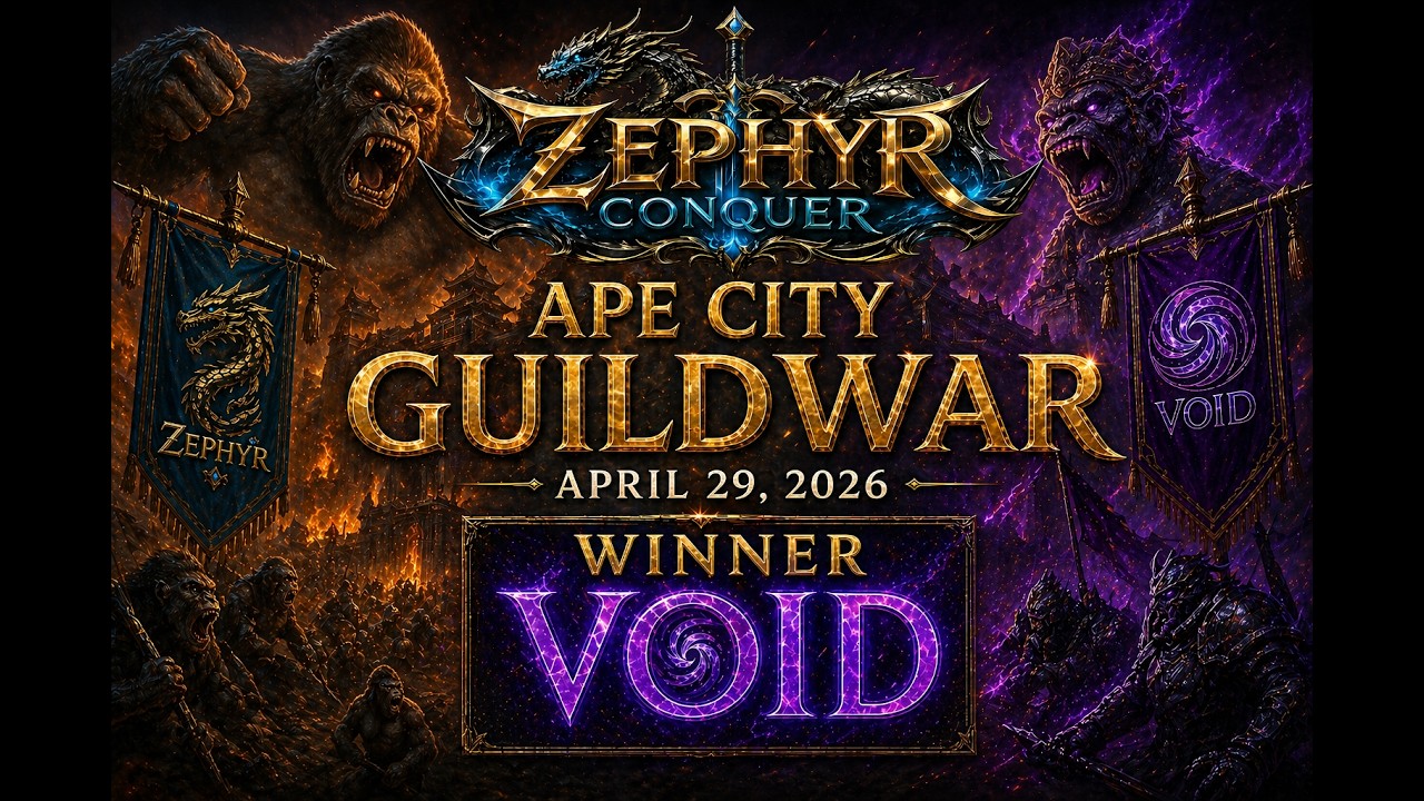 Zephyr Conquer Video - ApeCity GuildWar 29/04/2026