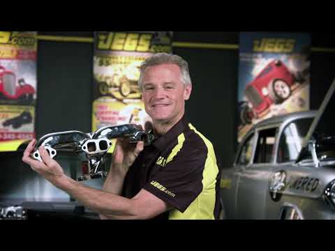 JEGS Rams Horn Style Exhaust Manifolds Kenny Wallace