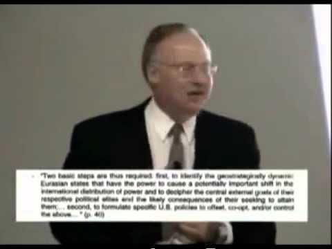 The Grand Chessboard or The Plan for WW3 according to Zbigniew Brzeziński