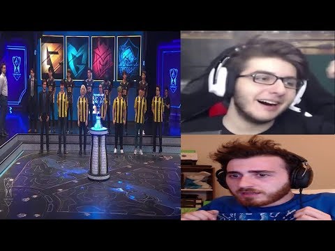 Fenerbahçe worlds'de tarih yazıyordu | Wtcnn'in disse tepkisi | Ortaya karışık komik anlar #22