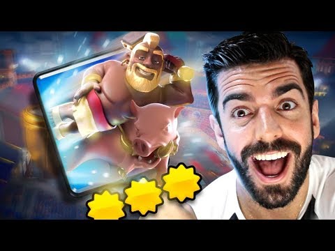 DESBLOQUEEI O NOVO CORREDOR DE OURO NO CLASH ROYALE!