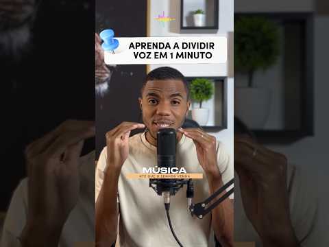 Até que o Senhor Venha - Aprenda a dividir voz#shorts #musica #dividirvoz #vocal #voz #gospel