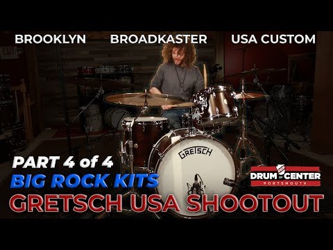 Gretsch BIG Rock Shootout: Broadkaster vs. Brooklyn vs. USA Custom (Part 4 of 4)