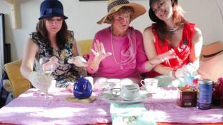 Tiffany And Erin Vlog - Tea Time With Nana!