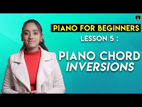 Piano Lessons for Beginners: Part 5 (Piano Chord Inversions) | EASY PIANO TUTORIAL