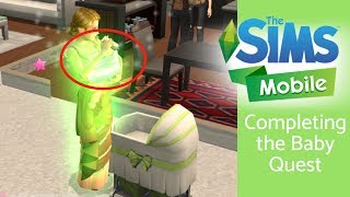 baby quest walkthrough in the Sims Mobile