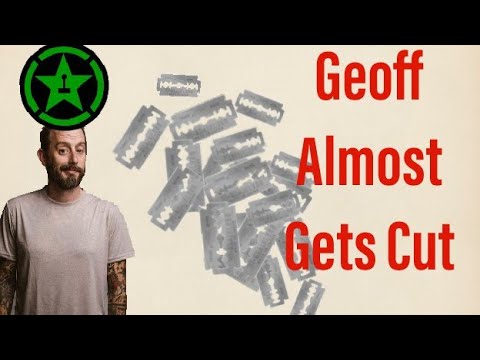 Achievement Hunter: Geoff Almost Gets Cut