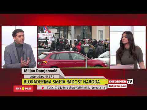 INFO DAN - Đilas da povede sa sobom Mariniku u političku penziju