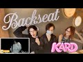 SOMIN Backseat KPOP REACTION Of Russian Fans Hidden KARD