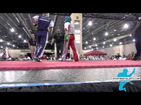 Jorge Morales v Jack Felton - Team Sparring Rd 3 - Amerikick Internationals 2016