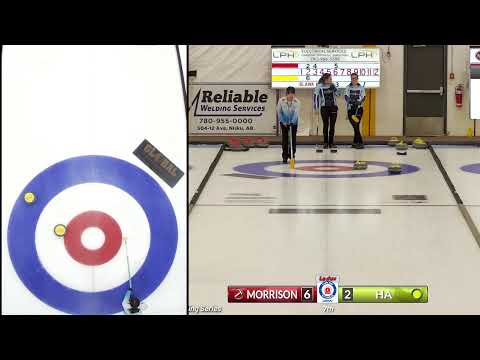 Seungyoun Ha vs. Rebecca Morrison - SEMIS - Curling Stadium Alberta Curling Series #3