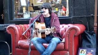 Billy Mitchell @ Living Room Legends on the streets, secret Oxjam gig, 20/10/12. Ray Charles cover.