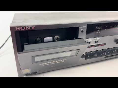 Sony TC-WR531 Dual Deck Cassette Recorder - For Parts